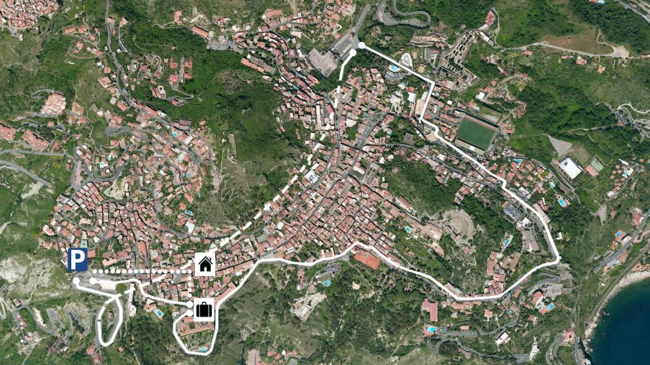 דירות טאורמינה Casa San Domenico מראה חיצוני תמונה
